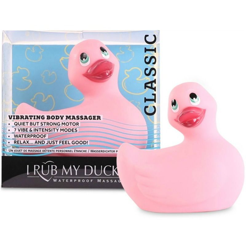 BIG TEASE TOYS - I RUB MY DUCKIE CANARD VIBRATEUR ROSE CLASSIQUE