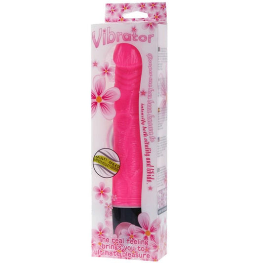 DANCE - VIBRATEUR MULTI-VITESSES 21,5 CM ROSE