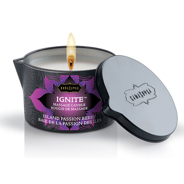 KAMASUTRA - BOUGIE DE MASSAGE ÎLE DE LA PASSION 170G