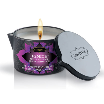 KAMASUTRA - BOUGIE DE MASSAGE ÎLE DE LA PASSION 170G
