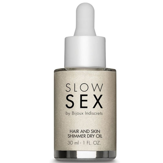 BIJOUX - SLOW SEX HUILE SÈCHE ILLUMINANTE MULTIFONCTION 30 ML
