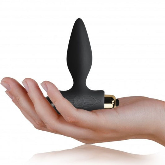 ROCKS-OFF - PLUG ANAL POUR DÉBUTANTS PETITE SENSATIONS - NOIR