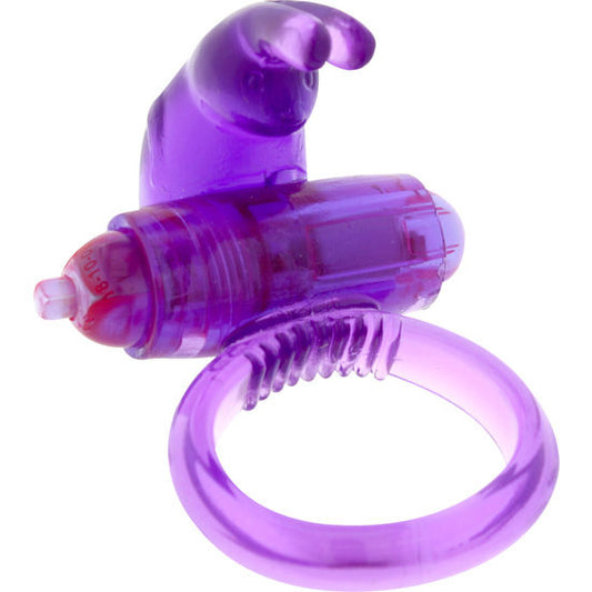 SEVEN CREATIONS - BAGUE VIBRANTE EN SILICONE LILAS