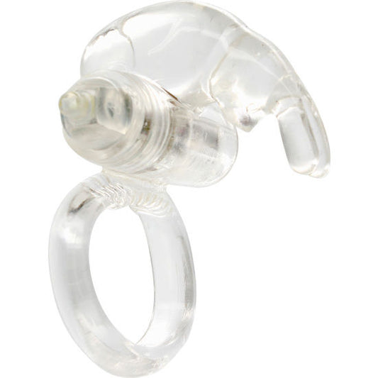 SEVEN CREATIONS - ANNEAU VIBRANT EN SILICONE TRANSPARENT