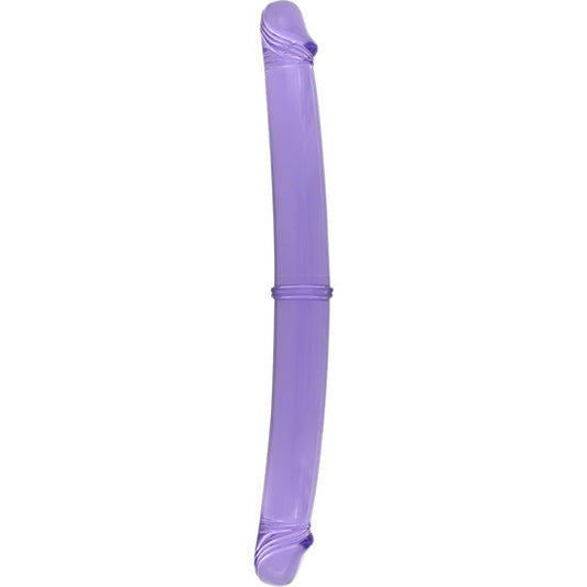 SEVEN CREATIONS - DOUBLE PÉNIS VIOLET 30CM
