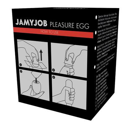 JAMYJOB - MASTURBATEUR DISCRET ŒUF NOIR VERSION D'ESSAI