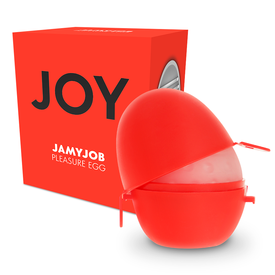JAMYJOB - MASTURBATEUR DISCRET VERSION ŒUF ROUGE JOY