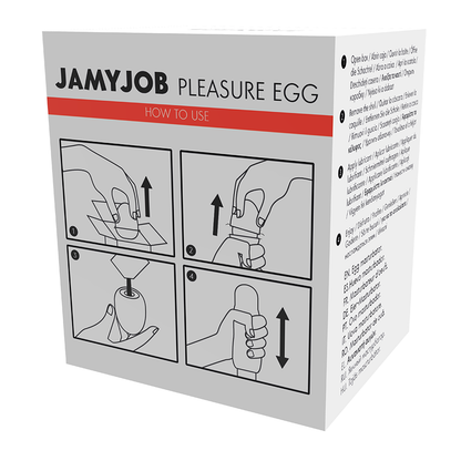 JAMYJOB - MASTURBATEUR DISCRET ŒUF ROUGE ÉDITION FUN