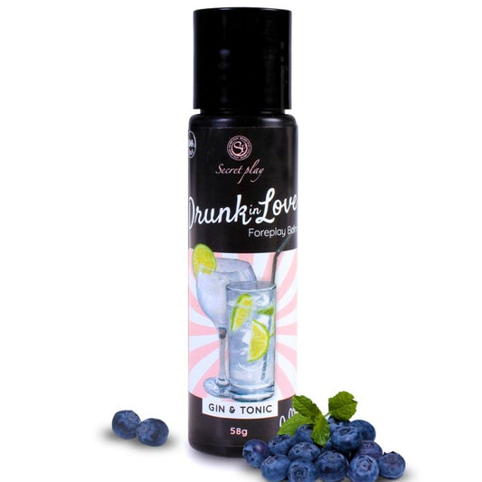 SECRETPLAY - DRUNK IN LOVE GIN&amp;TONIC LUBRIFIANT 60 ML