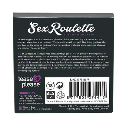 Taquiner et faire plaisir - Roulette sexuelle Kamasutra