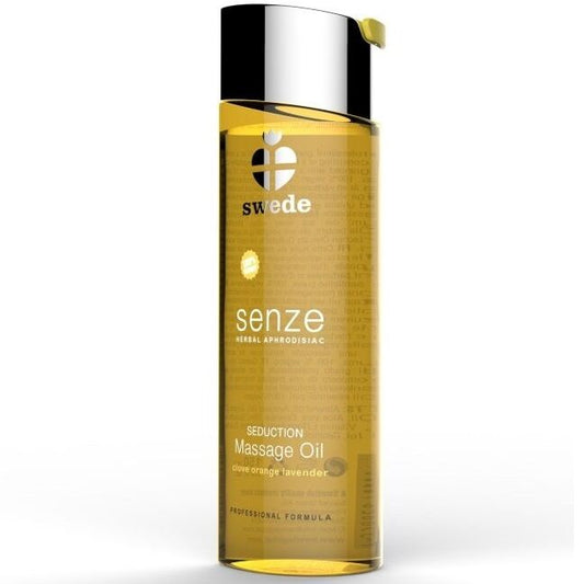 SUÈDE - HUILE DE MASSAGE APHRODISIAQUE AUX HERBES SÉDUCTION 75 ML
