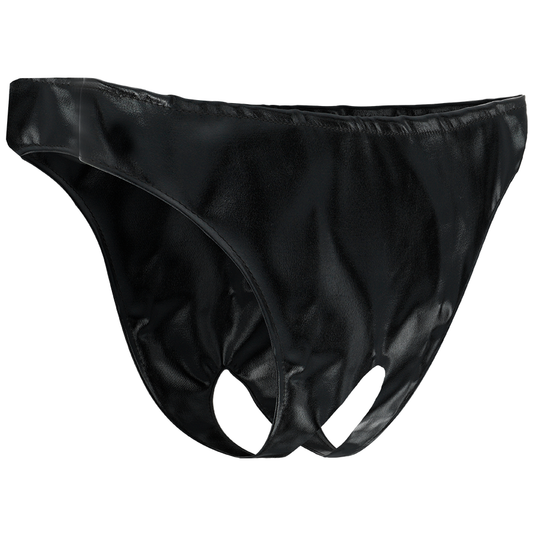 DARKNESS - PANTIES CON ABERTURA UNISEX TALLA ÚNICA