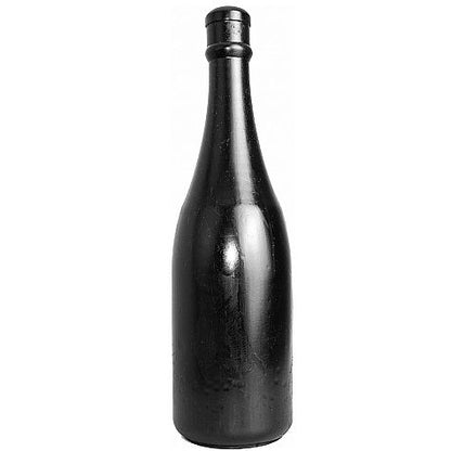 ALL BLACK - BOUTEILLE ANALE 34,5 CM