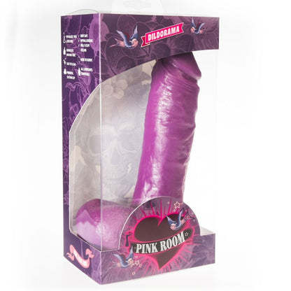PINK ROOM - ANTON REALISTIC LILAC DILDO 21.5 CM