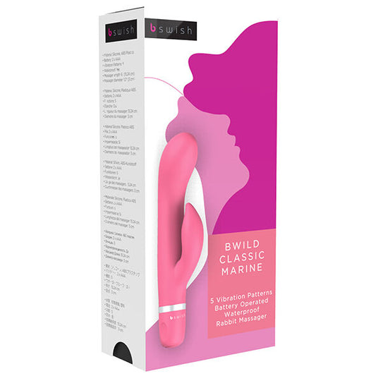 B SWISH - BWILD CLASSIC VIBRATEUR LAPIN MARIN GUAVA