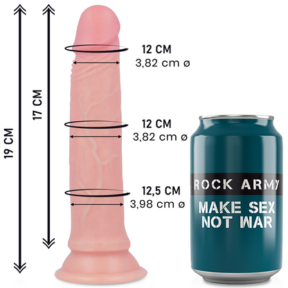 ROCKARMY - AVENGER GODE RÉALISTE EN SILICONE LIQUIDE 19 CM -O- 3,98 CM