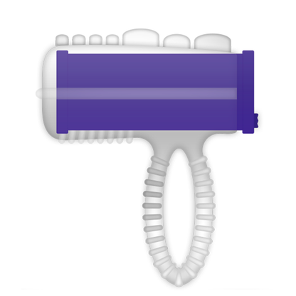 CASUAL LOVE - ANNEAU DE LANGUE VIBRANT LILAS