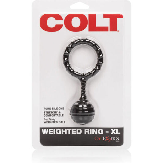 CALEXOTICS - COLT XL ANNEAU PÉNIS EN SILICONE AVEC POIDS