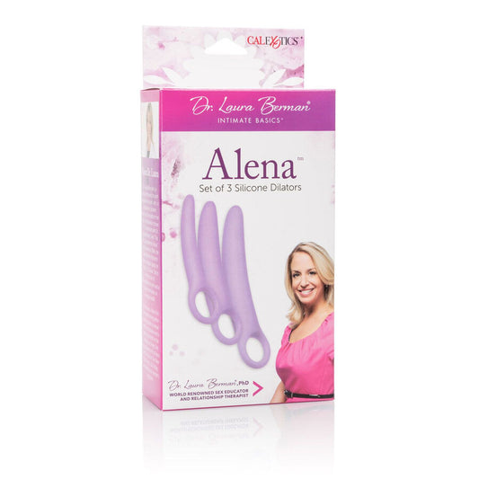 CALEXOTICS - DR LAURA BERMAN ALENA SET OF 3 SILICONE VAGINAL DILATORS