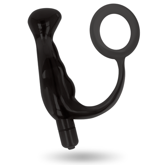 ADDICTED TOYS - VIBRATEUR PROSTATIQUE NOIR 10 CM