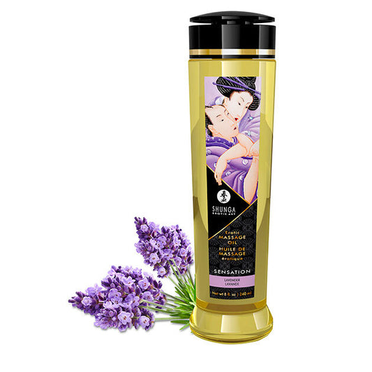 SHUNGA - HUILE DE MASSAGE SENSATION ÉROTIQUE 240 ML