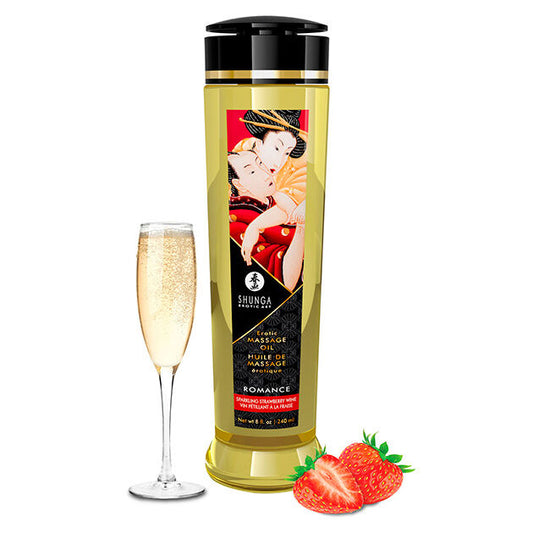 SHUNGA - HUILE DE MASSAGE ÉROTIQUE ROMANCE 240 ML