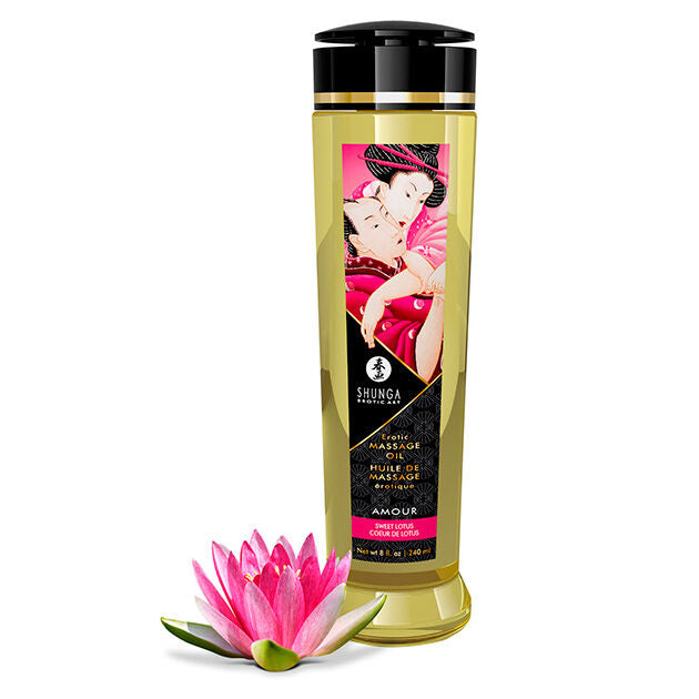 SHUNGA - HUILE DE MASSAGE ÉROTIQUE LOVE 240 ML