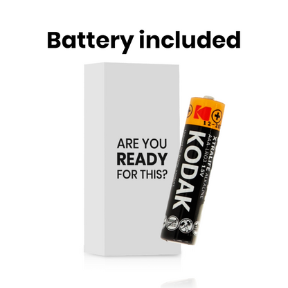 DOLCE VITA - VIBRATEUR GENIUS EN SILICONE NOIR