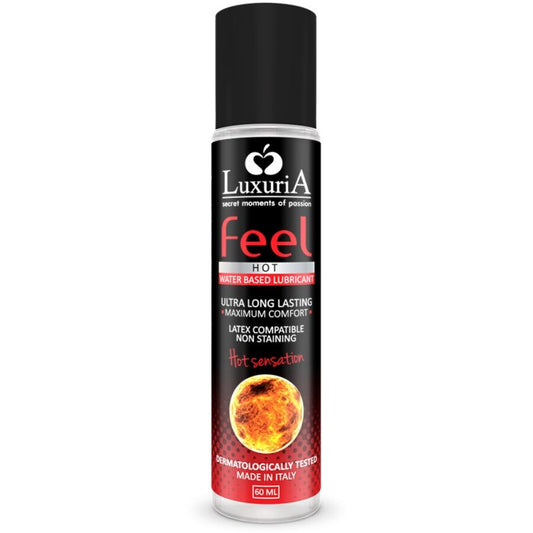 INTIMATELINE - LUXURIA FEEL HOT SENSATION LUBRIFIANT À BASE D'EAU EFFET CHALEUR 60 ML