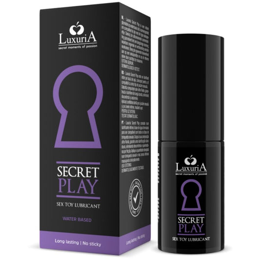 LUBRIFIANT POUR JOUETS INTIMATELINE LUXURIA - SECRET PLAY 30 ML