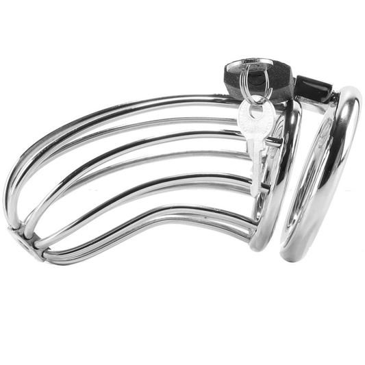 CAGE DE CHASTETÉ POUR OISEAUX EN MÉTAL DUR