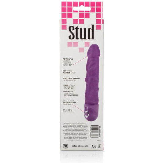 CALEXOTICS - VIBRATEUR À TIGE POWER STUD ROSE