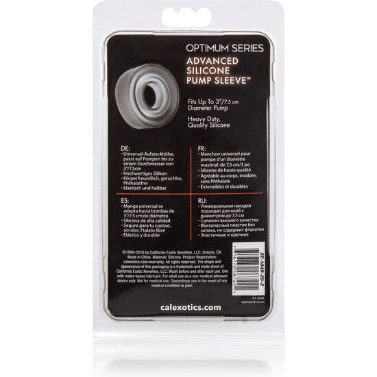 CALEXOTICS - MANCHON DE REMPLACEMENT POUR RÉVÉLATEUR SILICONE GRIS