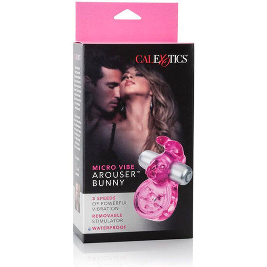 CALEXOTICS - MICRO VIBE AROUSER ANNEAU VIBRANT ROSE LAPIN