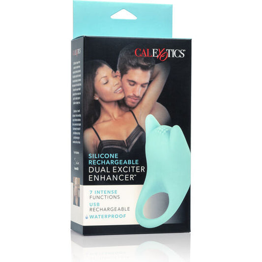CALEXOTICS - ANNEAU DE STIMULATION EN SILICONE À DOUBLE EXCITATEUR