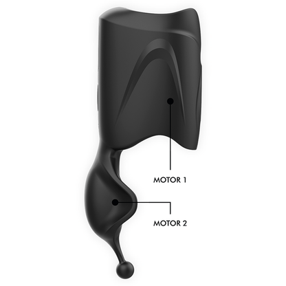 JAMYJOB - STROKER VIBRATEUR MASTURBATEUR 2 MOTEURS