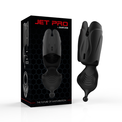 JAMYJOB - STROKER VIBRATEUR MASTURBATEUR 2 MOTEURS