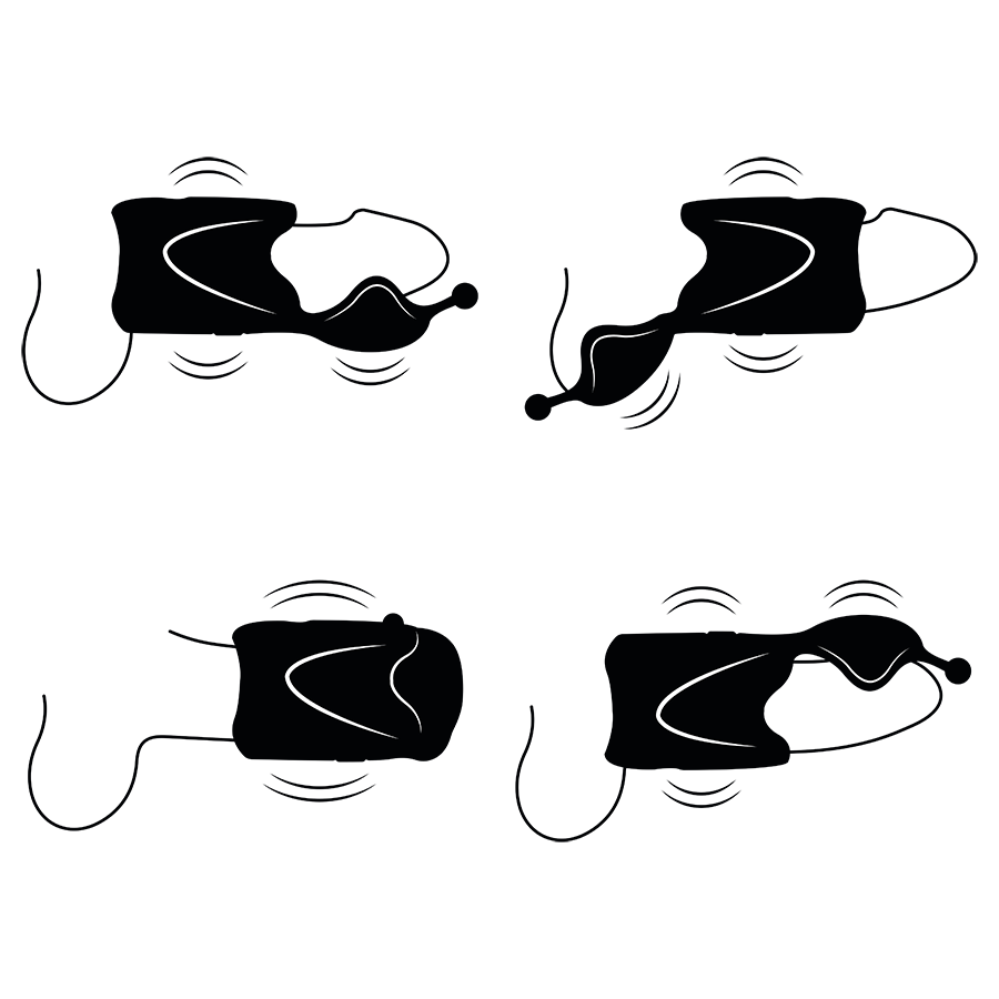 JAMYJOB - STROKER VIBRATEUR MASTURBATEUR 2 MOTEURS