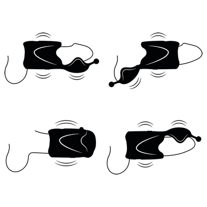 JAMYJOB - STROKER VIBRATEUR MASTURBATEUR 2 MOTEURS