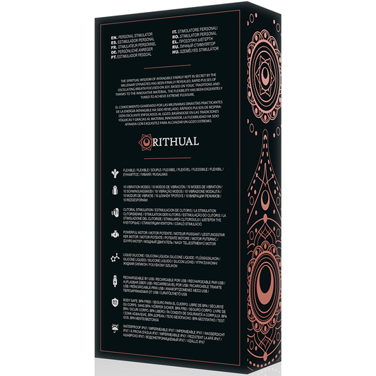 RITHUAL - ANUSARA RECHARGEABLE DOUBLE MOTEUR 2.0 ORCHIDÉE