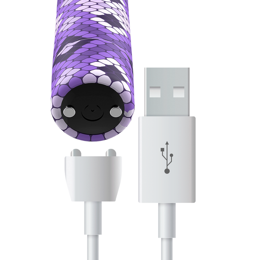 CUSTOM BULLETS - LILAC SNAKE RELOADABLE BULLET 10 INTENSITIES