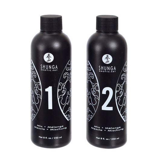 SHUNGA - GEL DE MASSAGE ÉROTIQUE CORPS À CORPS ORIENTAL AUX FRAISES ET AU CAVA 