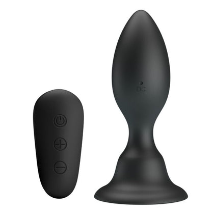 MR PLAY - Plug anal vibrant noir avec télécommande