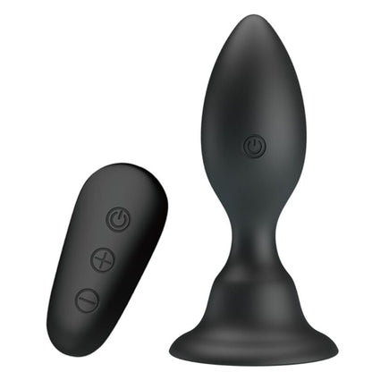 MR PLAY - Plug anal vibrant noir avec télécommande