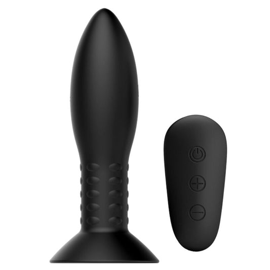 MR PLAY - PLUG AVEC BILLES ROTATIVES NOIRE TÉLÉCOMMANDE
