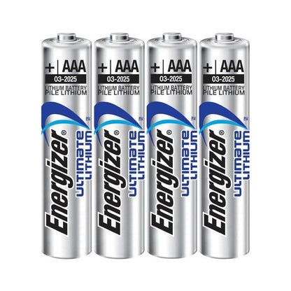 ENERGIZER - Piles lithium ULTIME AAA L92 LR03 1,5 V BLISTER*4