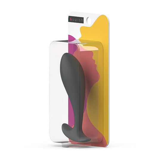 B SWISH - PLUG PROSTATIQUE DE BASE REMPLI ARDOISE