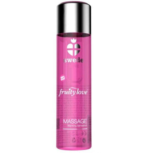 SUÈDE - FRUITY LOVE HUILE CHAUFFANTE PAMPLEMOUSSE ET MANGUE 60 ML