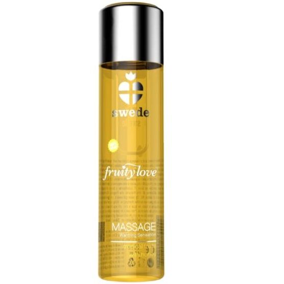 SUÈDE - HUILE CHAUFFANTE FRUITY LOVE AUX FRUITS TROPICAUX ET AU MIEL 60 ML