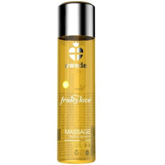 SUÈDE - HUILE CHAUFFANTE FRUITY LOVE AUX FRUITS TROPICAUX ET AU MIEL 60 ML
